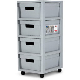 Regał Curver Infinity 4 x 11L ciemnoszary