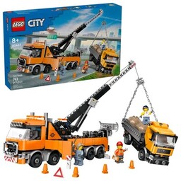 LEGO City 60467 Wóz holowniczy z dźwigiem
