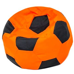 GO GIFT Pufa worek Piłka 2 XL Pomarańczowo-czarny