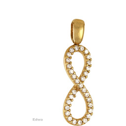 Zawieszka złota Nieskończoność pr.585