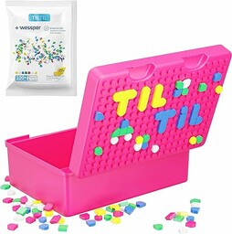 Wessper WES350-PK TIL pudełko na lunch, plastik, różowy