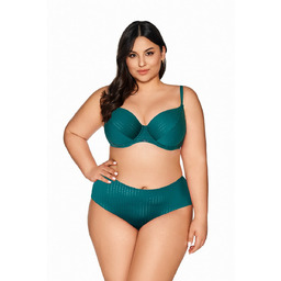 Strój kąpielowy góra biustonosz SK 113 miękki ciemnoturkusowy