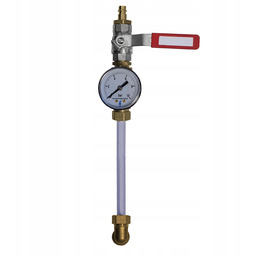 Płynowskaz rurka osprzęt zbiornika hydroforu z zaworem