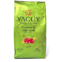Yerba Mate Yacuy Chimarrao Guarana-Cha Verde 500g