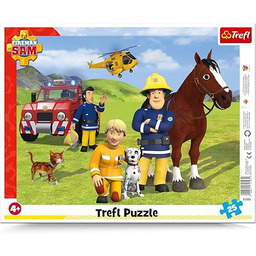 Trefl Zawsze na Straży Puzzle Ramkowe dla Dzieci