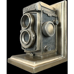 STEAMPUNK PODPÓRKA DO KSIĄŻEK Z ZABYTKOWĄ KAMERĄ VERONESE