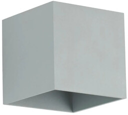 Lumes Designerski kinkiet E049-Edix - popiel