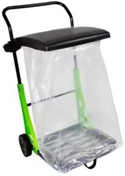 Kosz na śmieci na kółkach Soye 80L przeźroczysty