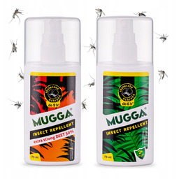Mugga Na Komary Kleszcze Zestaw Mugga 50% 9,5%