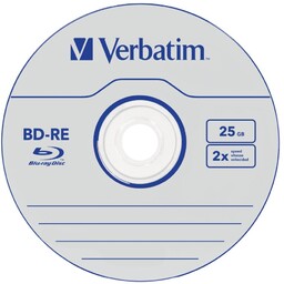 Płyty BD-RE Verbatim 2x 25GB (Jewel Case 5)