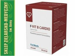 F-VIT B CARDIO Witaminy B6, B12 + Kwas