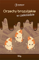 Orzechy brazylijskie w czekoladzie bez dodatku cukru 150g