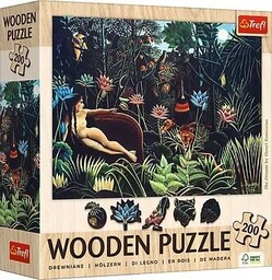 Trefl PUZZLE DREWNIANE 200 SEN HENRI ROUSSEAU TREFL