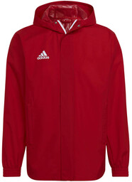 Kurtka męska adidas Entrada 22 All-Weather czerwona IK4009