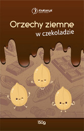 Orzechy ziemne w czekoladzie bez dodatku cukru 150g