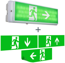 Elro Kinkiet ewakuacyjny, w tym LED IP65 -