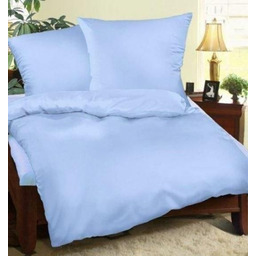 Karo Pościel z kory 160x200 niebieska 11 jednobarwna