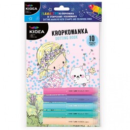 Kropkowanka flamastry do malowania kropkami ze stempelkami Wróżki