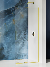 New Trendy Smart Light Gold kabina prysznicowa Walk-In
