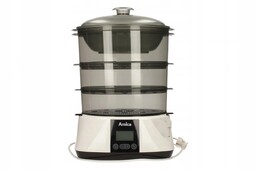 Amica PT3011 Lunaris Parowar 900W 9 litrów Biały