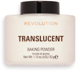 REVOLUTION Loose Baking Powder Puder sypki Translucent 32