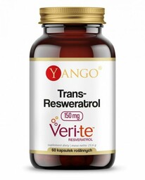 YANGO Trans-Resweratrol Veri-te 150 mg (60 kaps.)