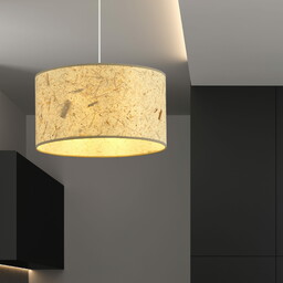 Designerska lampa wisząca do salonu w stylu rustykalnym