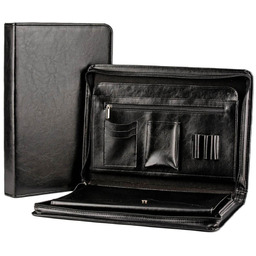 Męska aktówka A4 Tizano biwuar BW06 czarna