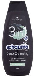 Schwarzkopf Schauma Men Deep Cleansing 3in1 szampon