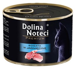 DOLINA NOTECI Karma dla kota Premium z jagnięciną