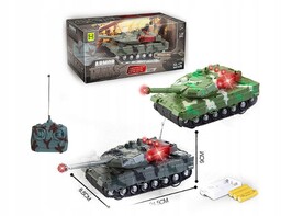 Czołg Zdalnie sterowany Rc Bigtoys