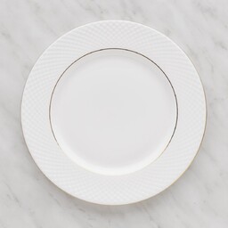 Elegancki Talerz Obiadowy z Porcelany Kostnej Eleni