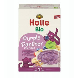 HOLLE BIO Purple Panther Kaszka z jagodami, bananem