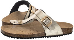 Japonki Geox D Brionia K Lt Gold D35LSK