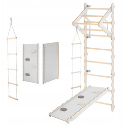 Drabinka gimnastyczna treningowa dla dzieci Drabinka lina Zjeżdżalnia