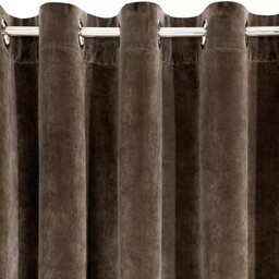 EUROFIRANY Zasłona Villa 140 x 250 cm Brązowy