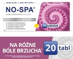No-Spa 40 mg - 20 tabletek - lek