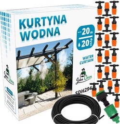 Kurtyna wodna zestaw 20 m KUB-02