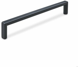 Uchwyt meblowy podłużny Calabro 160 Metalowy Czarny Mat