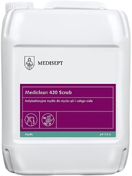 Medisept MEDICLEAN 420 Scrub - mydło antybakteryjne-5L