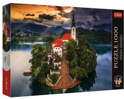 Trefl PUZZLE 1000 JEZIORO BLED, SłOWENIA TREFL