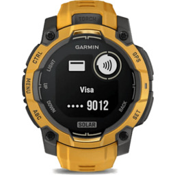 Smartwatch GARMIN Instinct 3 Solar 50mm Żółto-czarny 010-02935-02