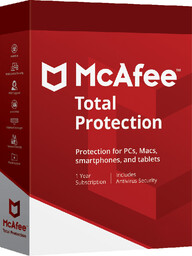 McAfee Total Protection 1PC / 1Rok - najnowsza