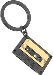 Brelok do kluczy samochodowych Metalmorphose kaseta audio