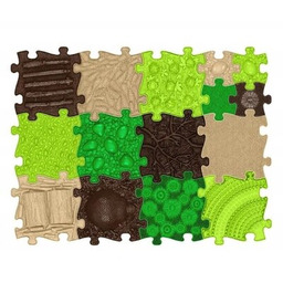 ASKATO Mata sensoryczna Muffik MFK-097 (15 elementów) Wielokolorowy