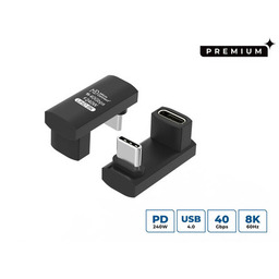 Adapter Usb4 Usb-C 3X2 Kątowy Microconnect Premium
