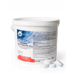 Chlor Multi Tabletki 20g Chemia do Basenu Ntce