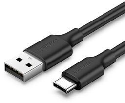 UGREEN Kabel USB do USB-C US287 0,25m (czarny)