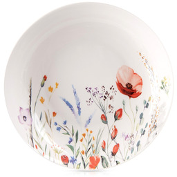 Talerz obiadowy głęboki porcelanowy MAKI 20,5 cm, 600