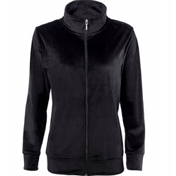 Dres damski welurowy czarny M 38/40